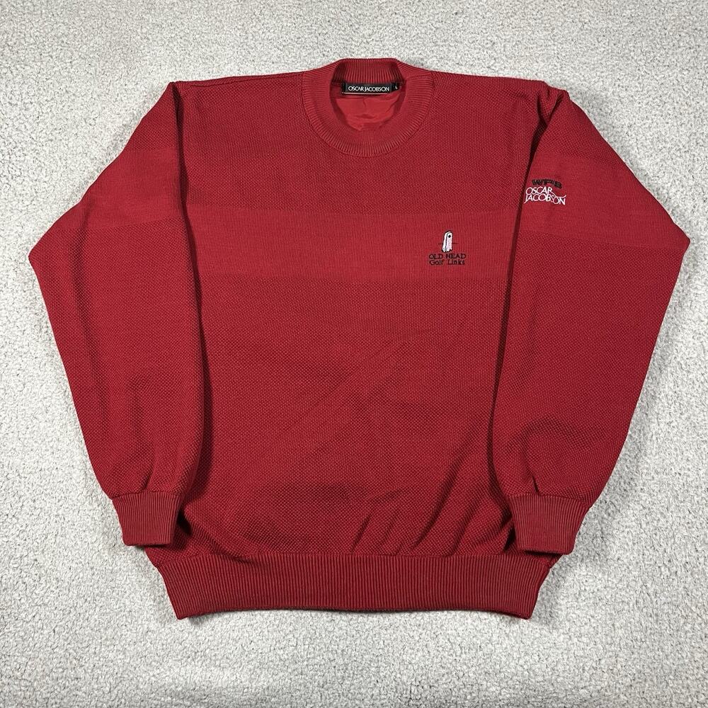 Oscar Jacobson Pullover Mens L Old Head Golf Links Sweatshirt